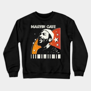 Marvin Gaye 70s Style Retro Crewneck Sweatshirt